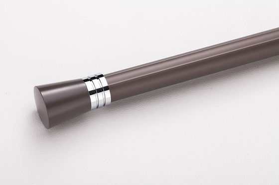 ভালো দাম aluminum material extra thick strong bearing curtain rod for heavy curtains with aluminum finals অনলাইনে