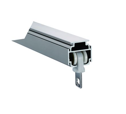 ভালো দাম adjustable curtain valance rail curtain rod double Aluminium Sliding Rail Silent Ceiling Track অনলাইনে