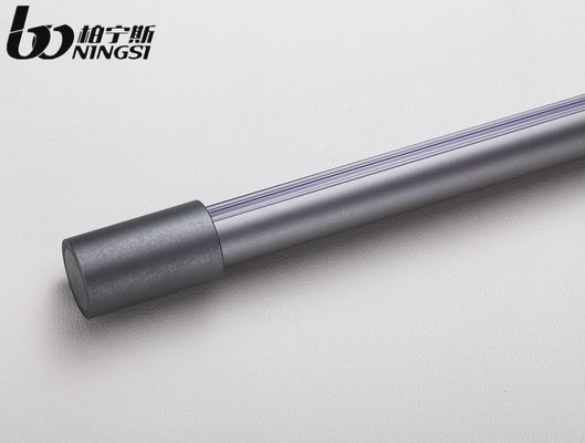 ভালো দাম Thickened curtain rod curtain track pulley curtain rod mute straight rail slide rail top mounted side single Roman rod অনলাইনে